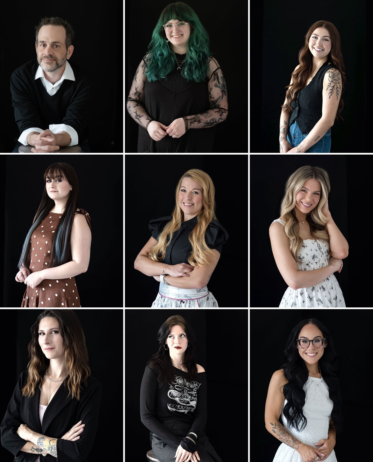 The Whistle & Sway Salon stylist team in Fort Worth, TX